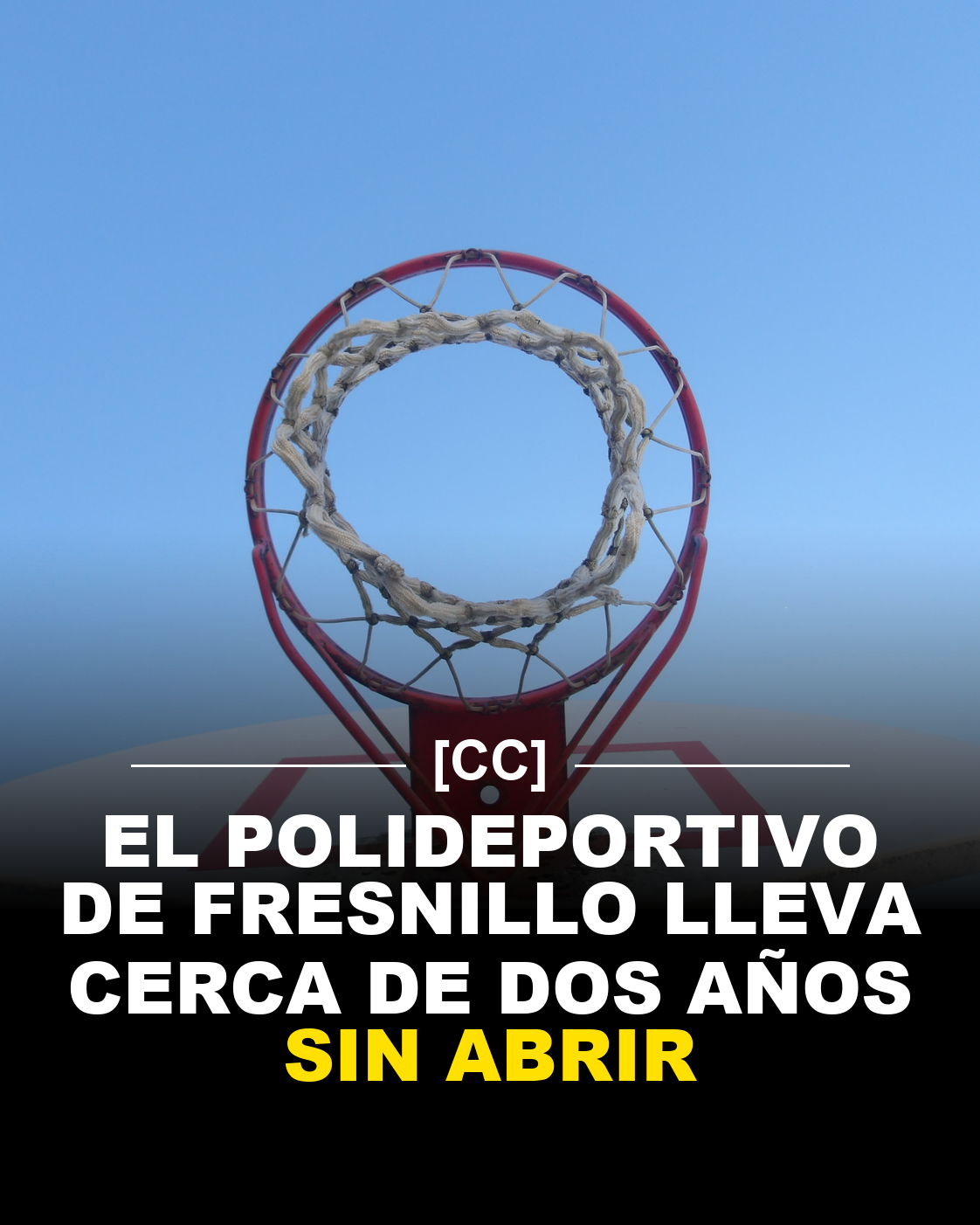 El polideportivo de Fresnillo lleva cerca de dos años sin abrir; fue inaugurado sin terminar