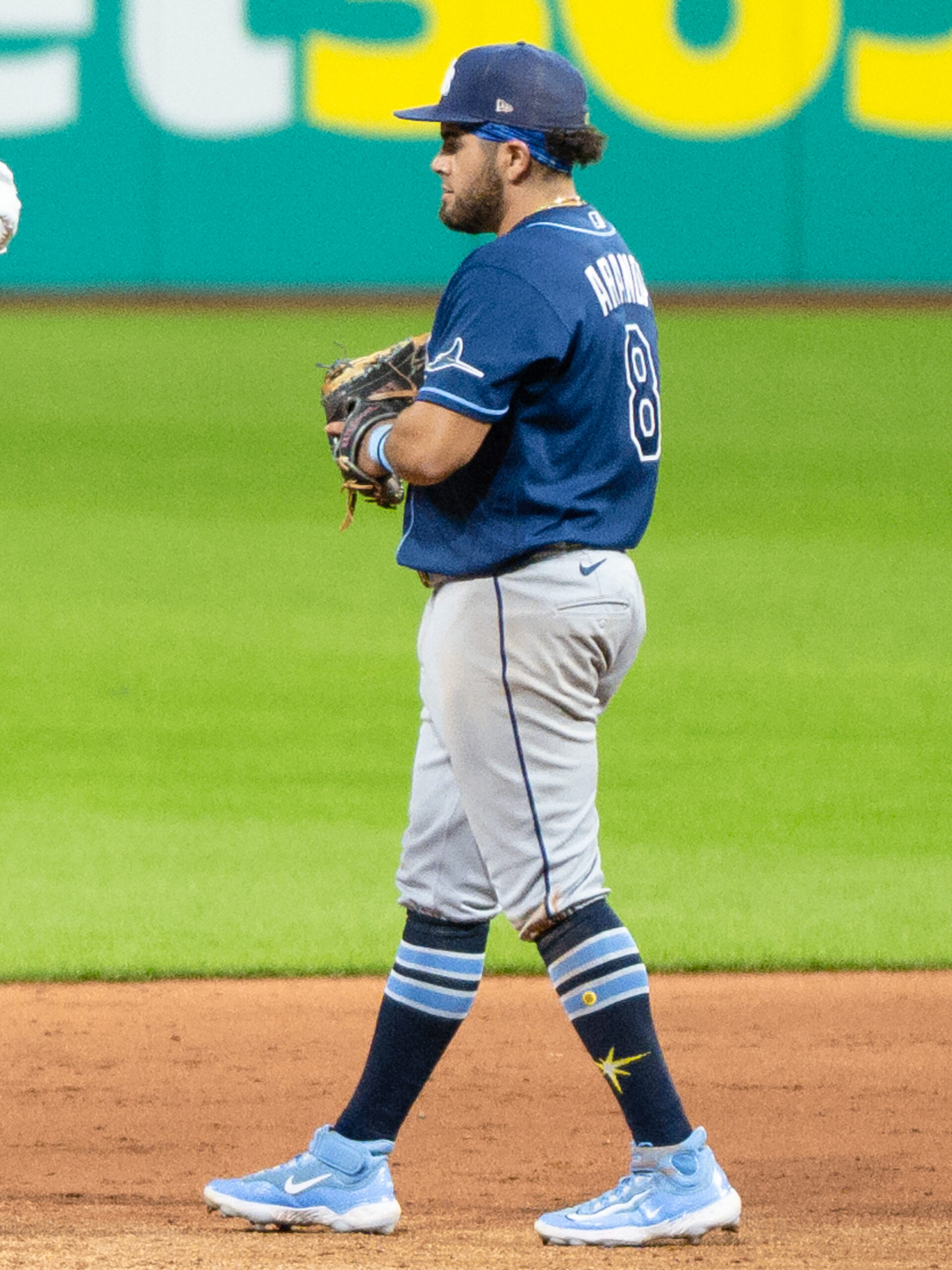 El mexicano Jonathan Aranda va por el anillo de la Serie Mundial con los Rays